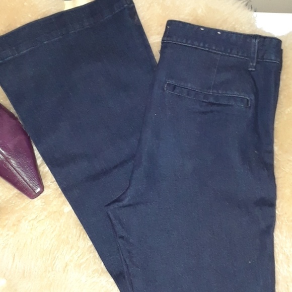 altar'd state Dark wash Wide/FlareTrouser Jeans - Picture 4 of 8